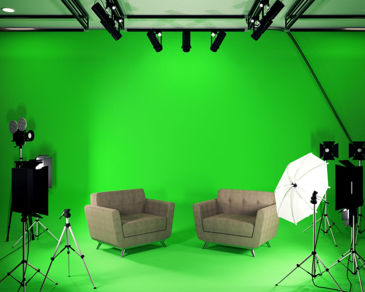 Gdzie przyda się green screen?